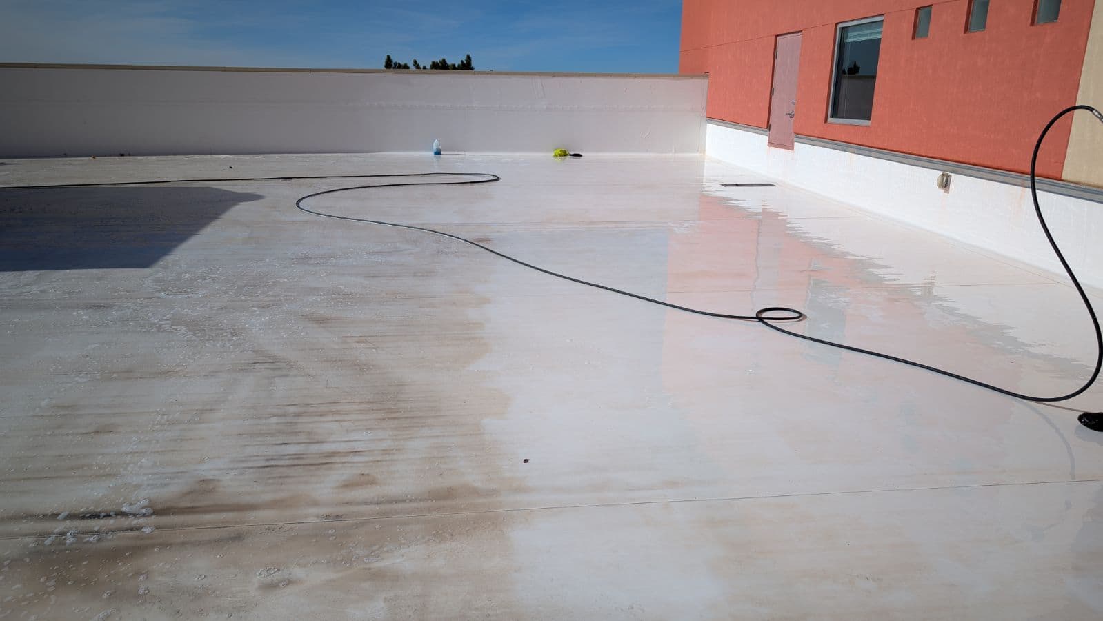 TPO Roof Preventative Maintenance Cleaning