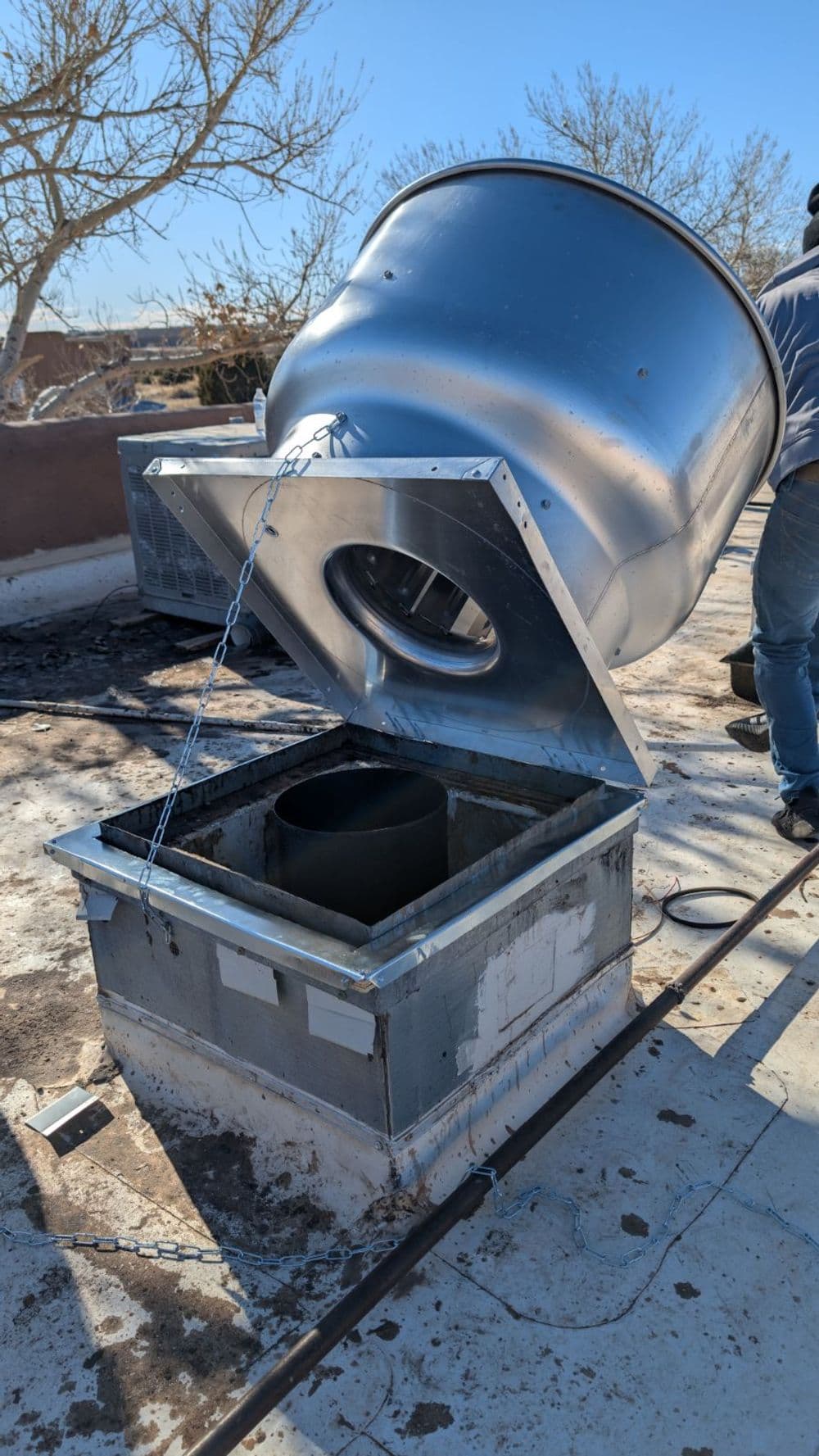 Gallery photos for Commercial Exhaust Fan Replacement in Albuquerque: Image #1